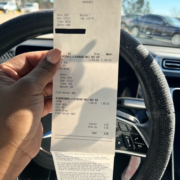 LV Beaubourg ankle boot size 40 - Picture 6 of 6